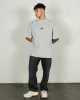SOHO CLUB TEE - GREY MARLE sold by WNDRR