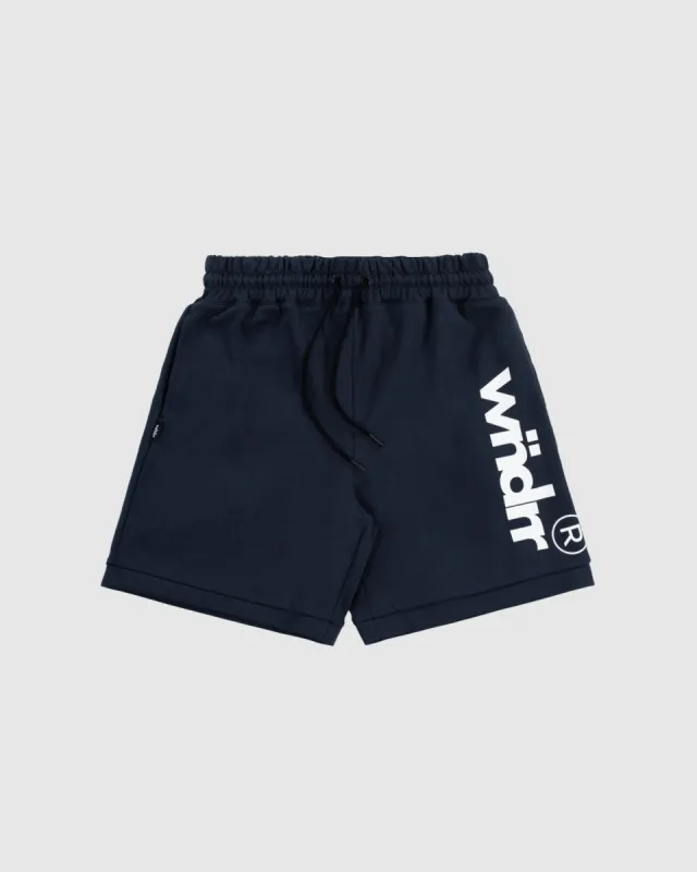 OFFCUT TECH TRACKSHORT - NAVY sold by WNDRR