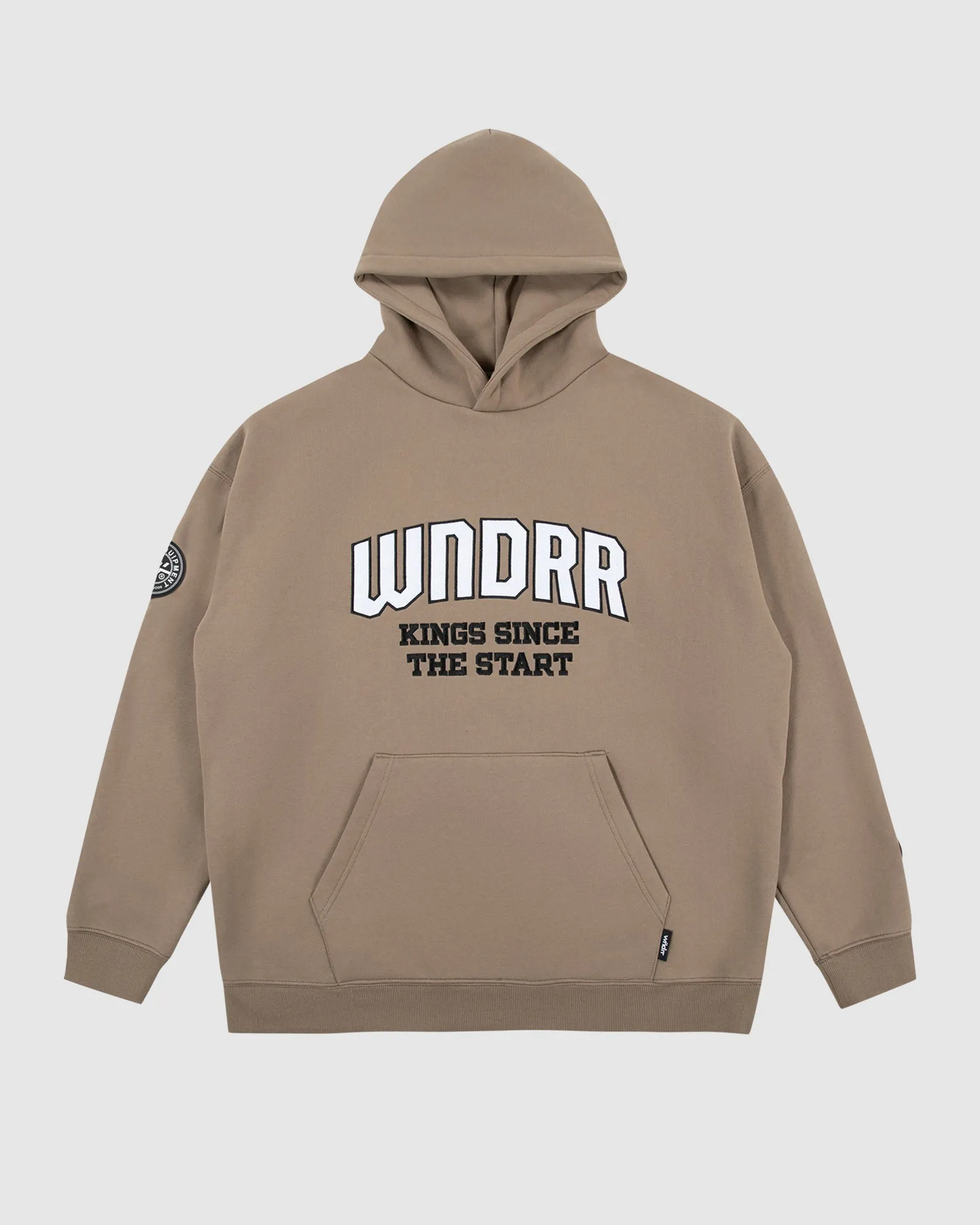 UNRIVALLED HOOD SWEAT - TAUPE sold by WNDRR