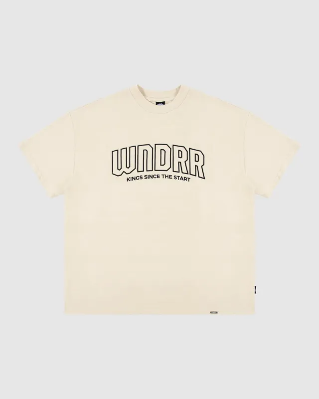 FEUD HEAVY WEIGHT TEE - TAN sold by WNDRR