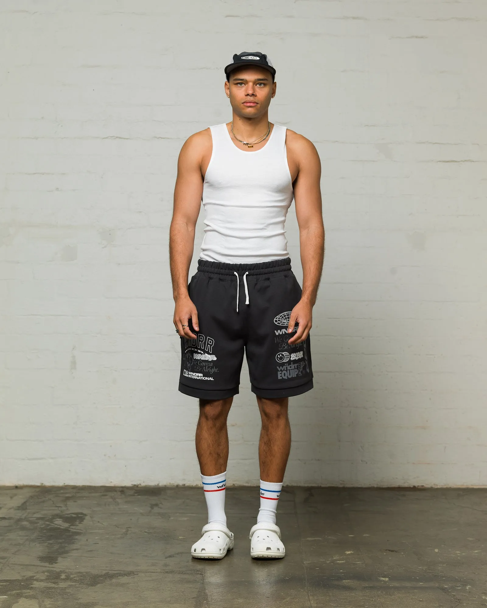 REPRESENT TECH TRACKSHORT - FADED BLACK sold by WNDRR product image thumbnail 2