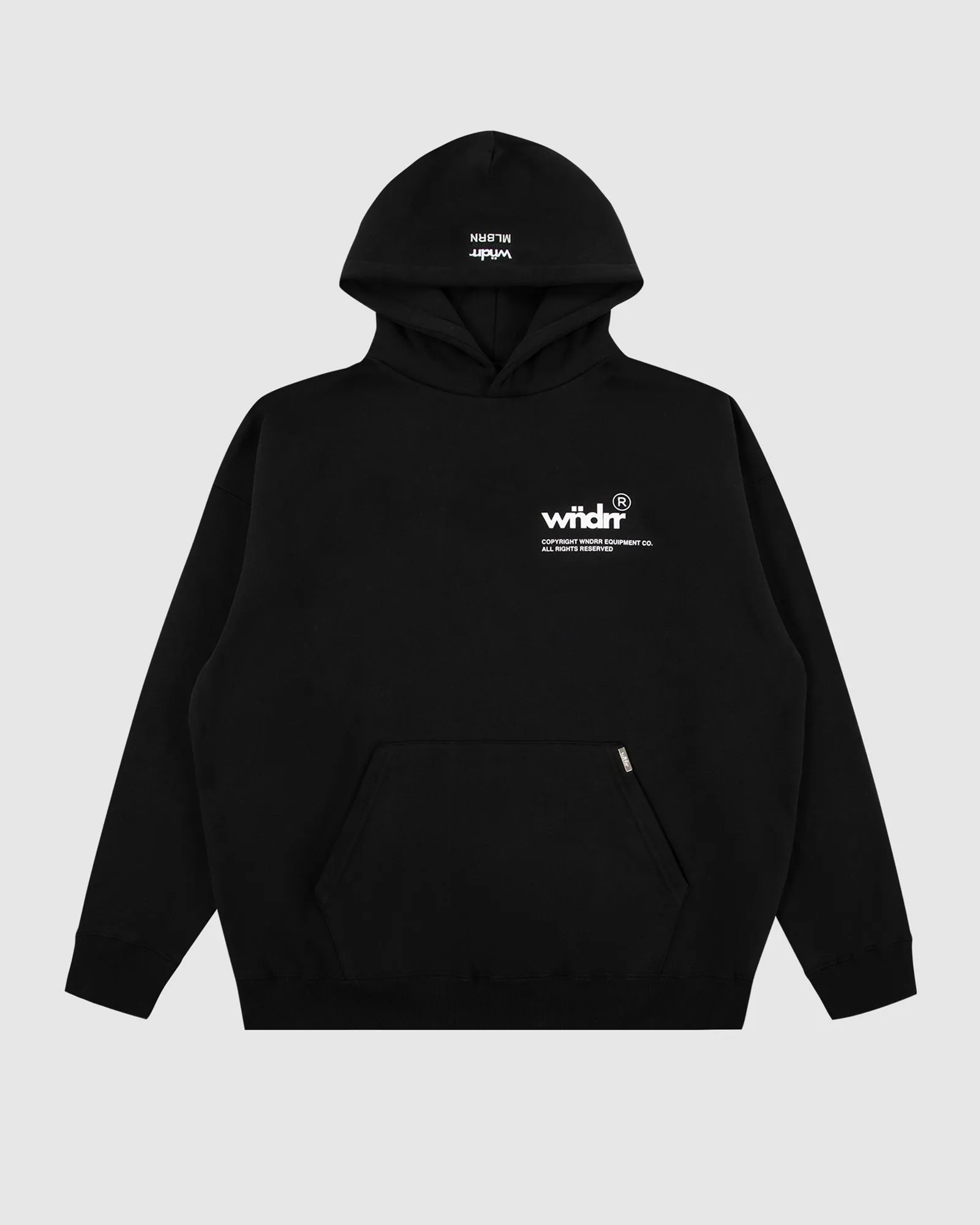 REPRESENT HOOD SWEAT - BLACK sold by WNDRR product image thumbnail 3
