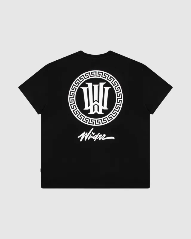 APOLLO BOX FIT TEE - BLACK sold by WNDRR
