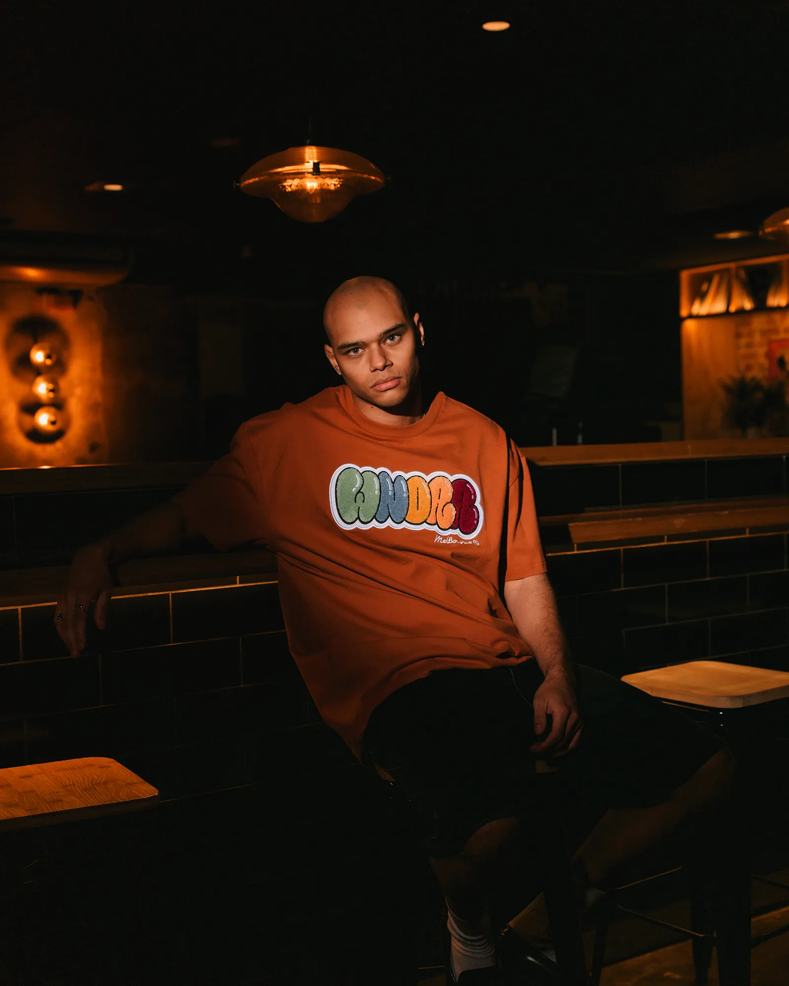 BLISSED BOX FIT TEE - COPPER sold by WNDRR product image thumbnail 4