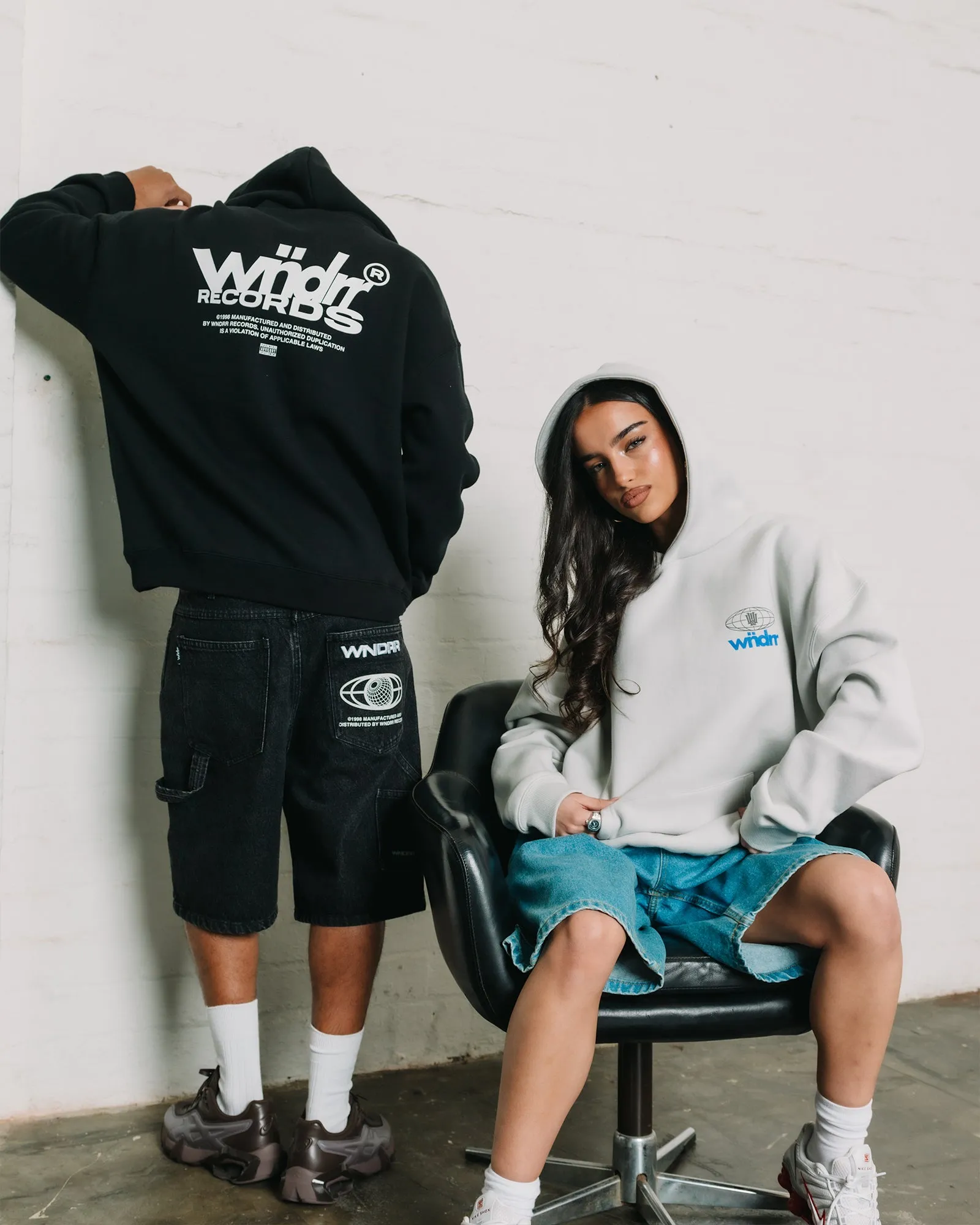 AIRWAYS HOOD SWEAT - OYSTER sold by WNDRR product image thumbnail 5