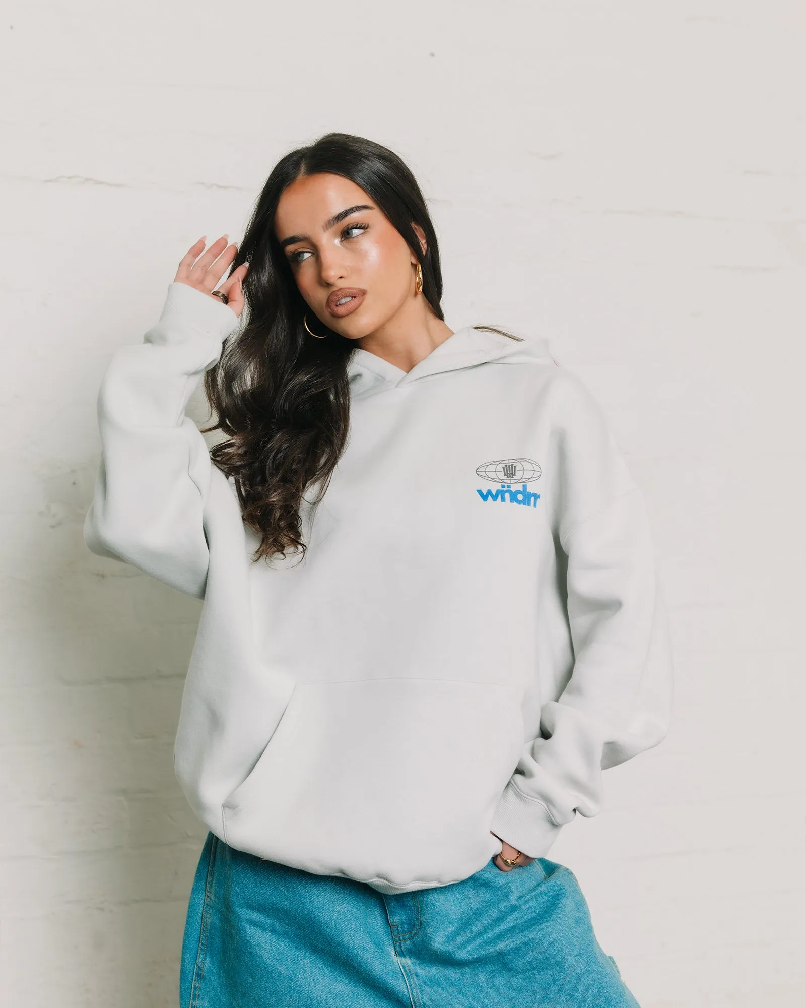 AIRWAYS HOOD SWEAT - OYSTER sold by WNDRR product image thumbnail 4