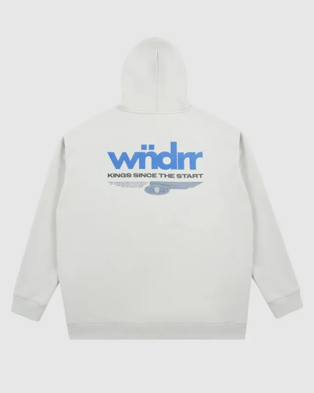 AIRWAYS HOOD SWEAT - OYSTER sold by WNDRR