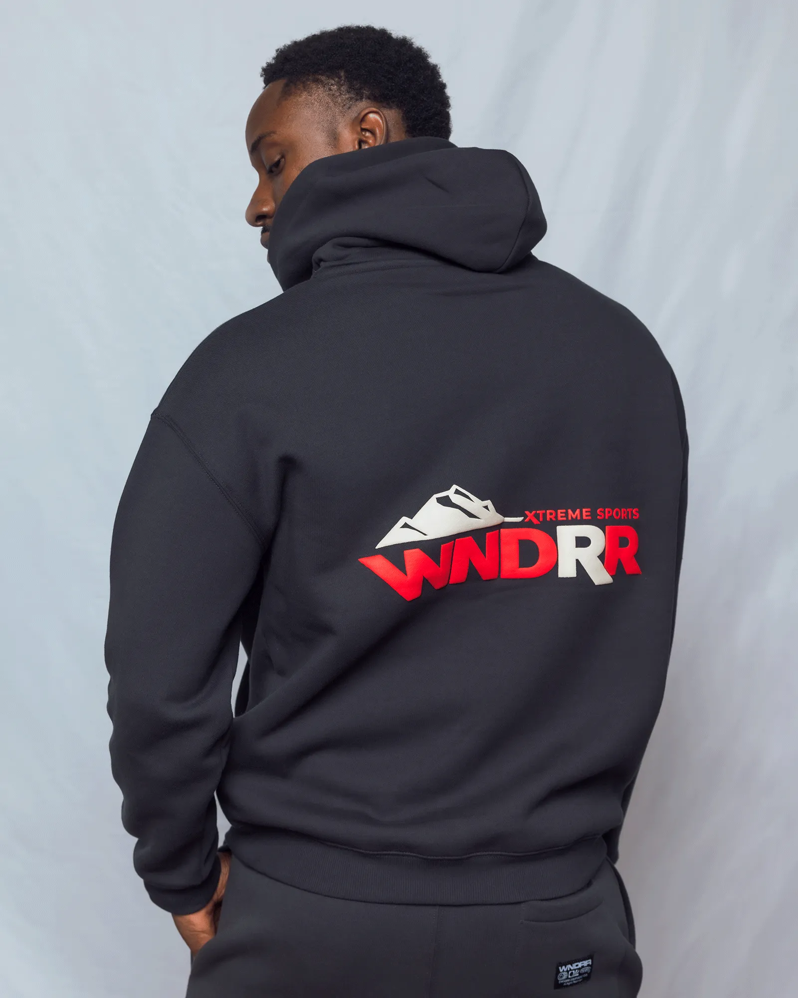 RANGES HOOD SWEAT - FADED BLACK sold by WNDRR product image thumbnail 2