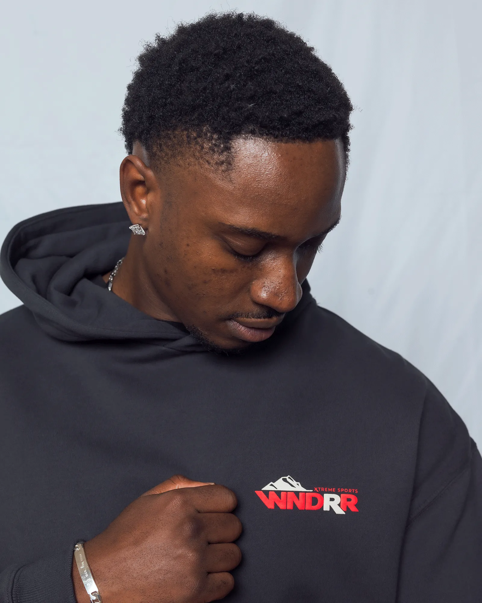 RANGES HOOD SWEAT - FADED BLACK sold by WNDRR product image thumbnail 5