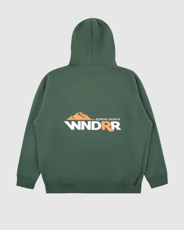 RANGES HOOD SWEAT - DARK GREEN sold by WNDRR