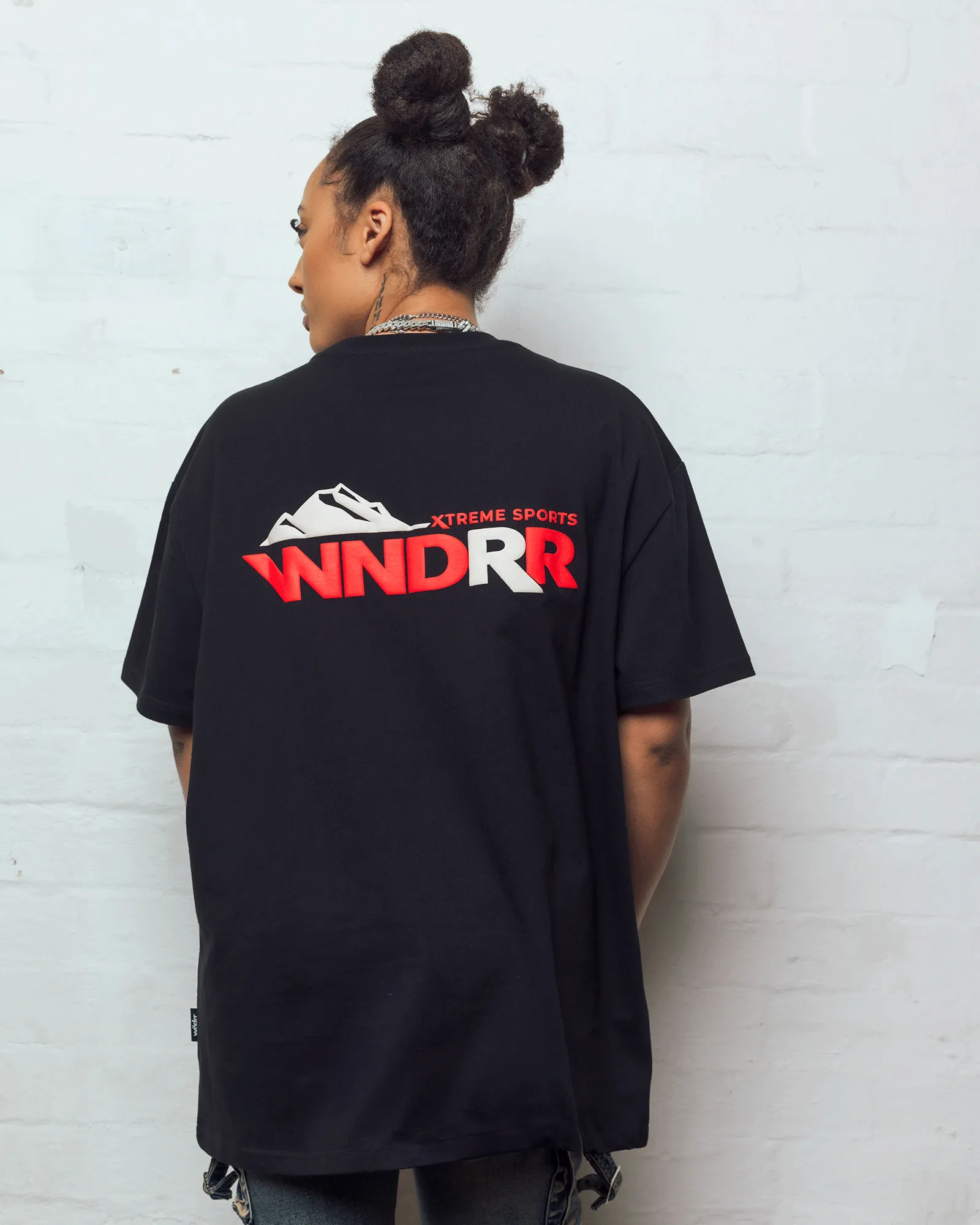 RANGES BOX FIT TEE - BLACK sold by WNDRR product image thumbnail 2