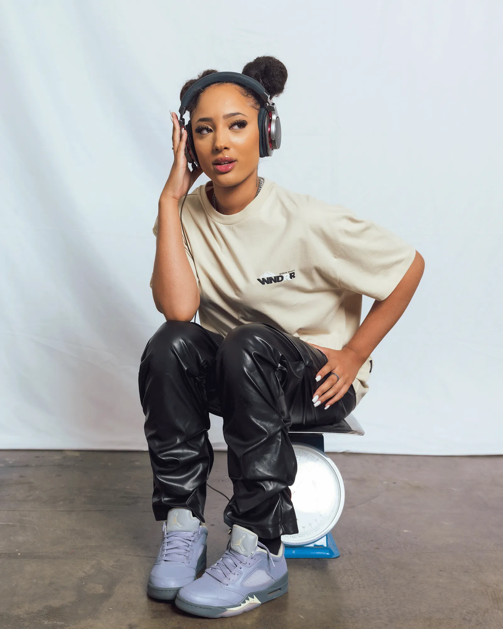 RANGES BOX FIT TEE - TAN sold by WNDRR product image thumbnail 4