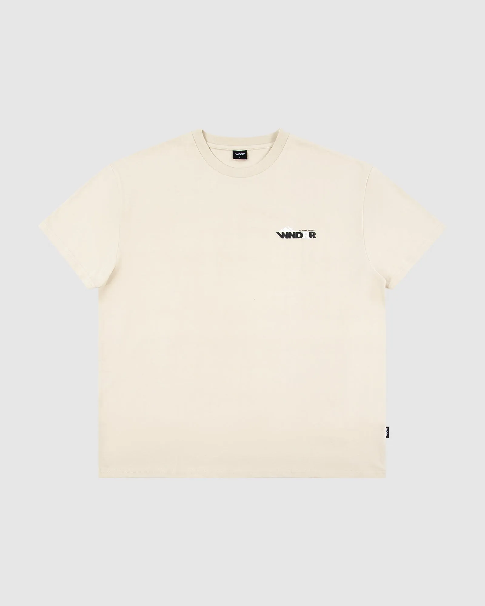 RANGES BOX FIT TEE - TAN sold by WNDRR product image thumbnail 3
