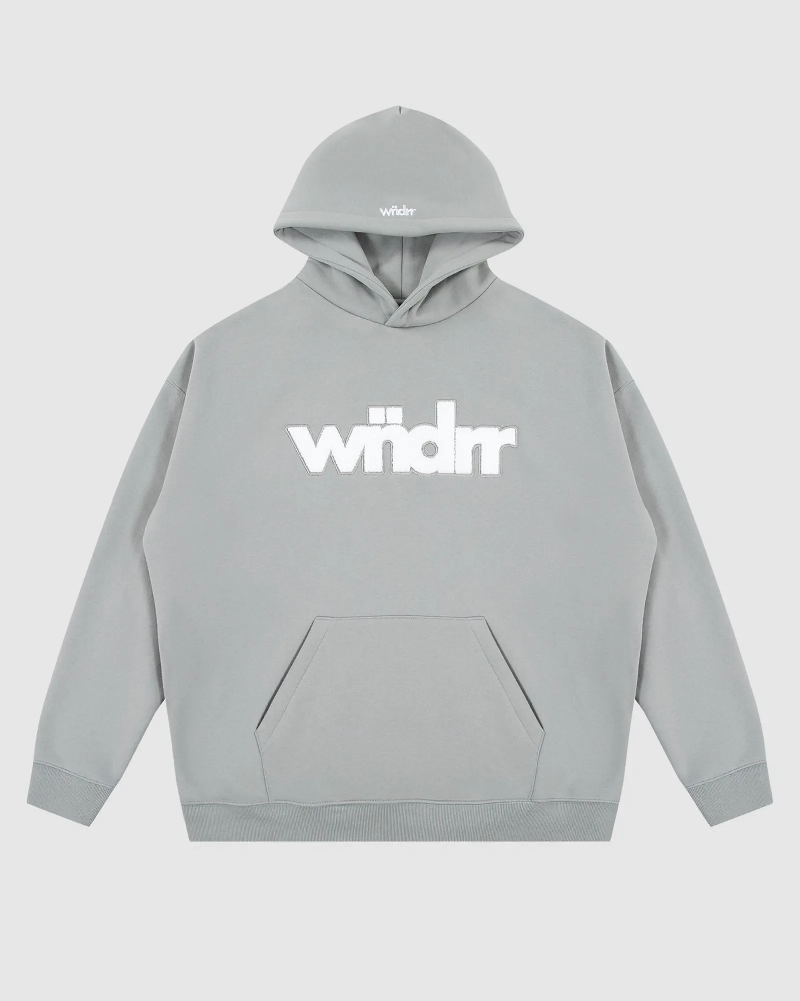 TONE HOOD SWEAT - CEMENT GREY sold by WNDRR