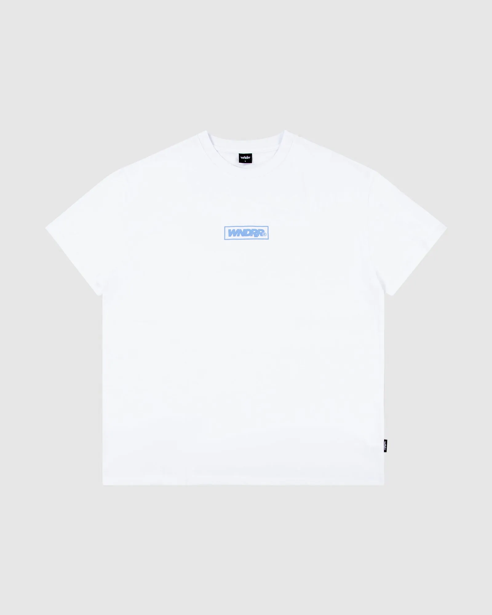 SCRAWL BOX FIT TEE - WHITE sold by WNDRR product image thumbnail 3