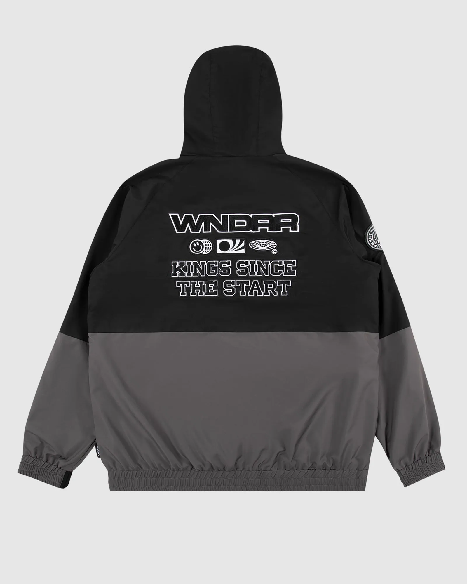 AMPLIFY SPRAY JACKET - BLACK/GREY sold by WNDRR product image thumbnail 3