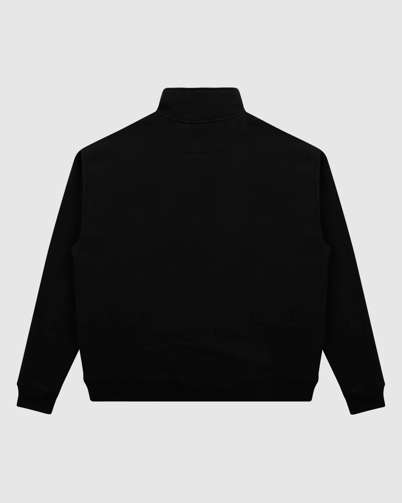 SOLITUDE 1/4 ZIP PANEL SWEAT - BLACK/DARK TEAL sold by WNDRR product image thumbnail 3