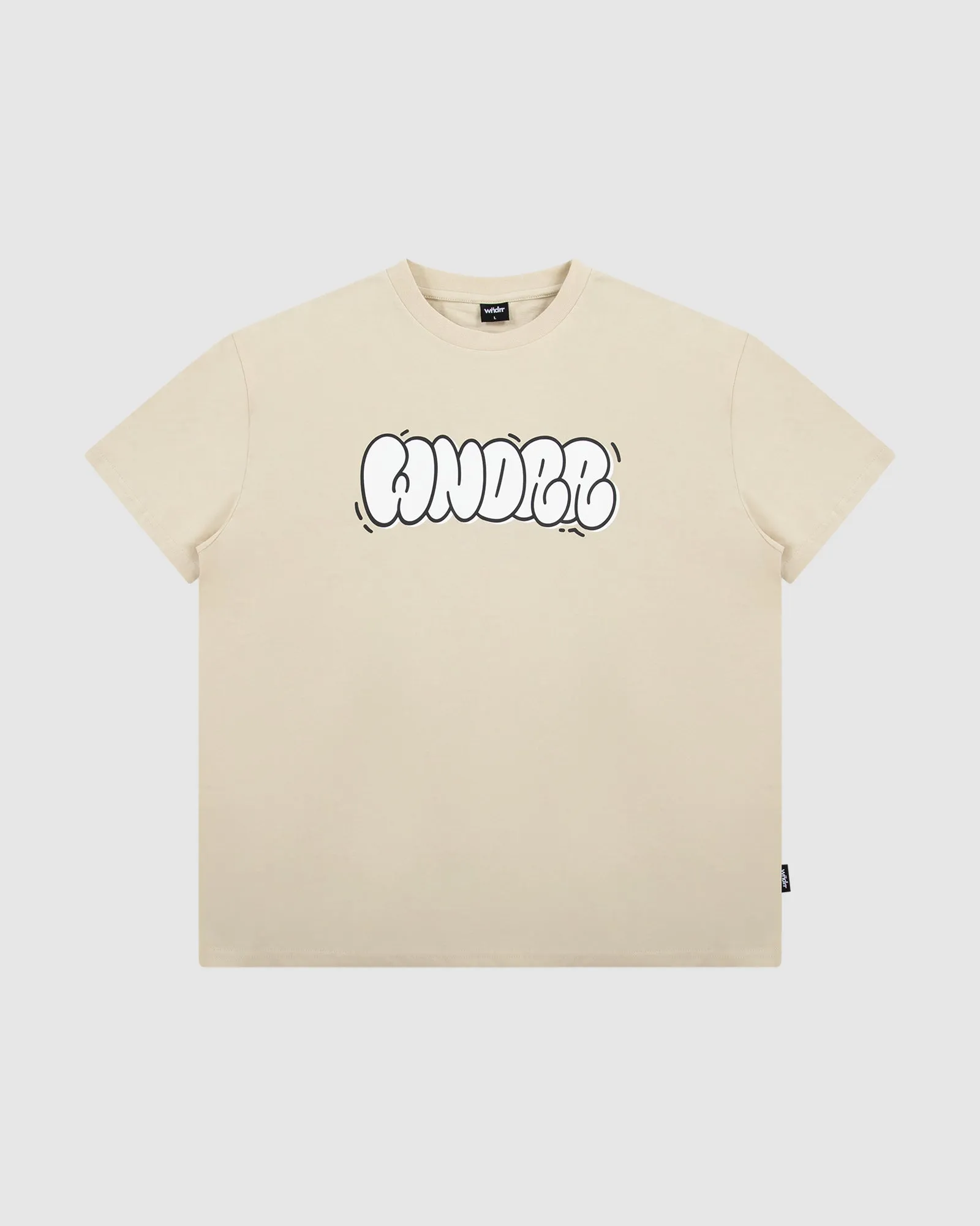 BLISS BOX FIT TEE - TAN sold by WNDRR