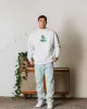 TOP SHELF CREW SWEAT - WHITE MARLE sold by WNDRR