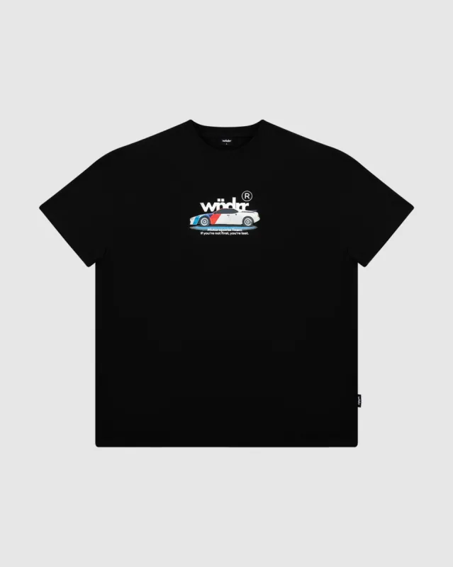 W1 BOX FIT TEE - BLACK sold by WNDRR