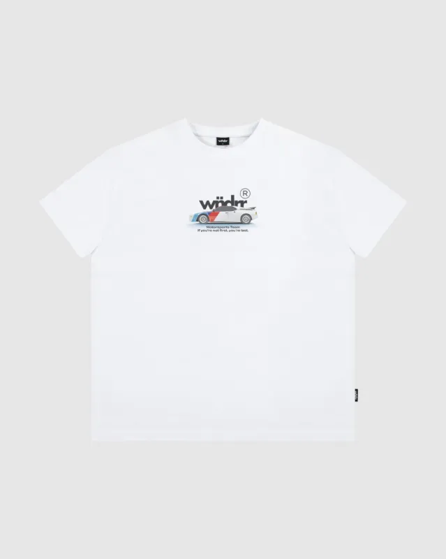 W1 BOX FIT TEE - WHITE sold by WNDRR