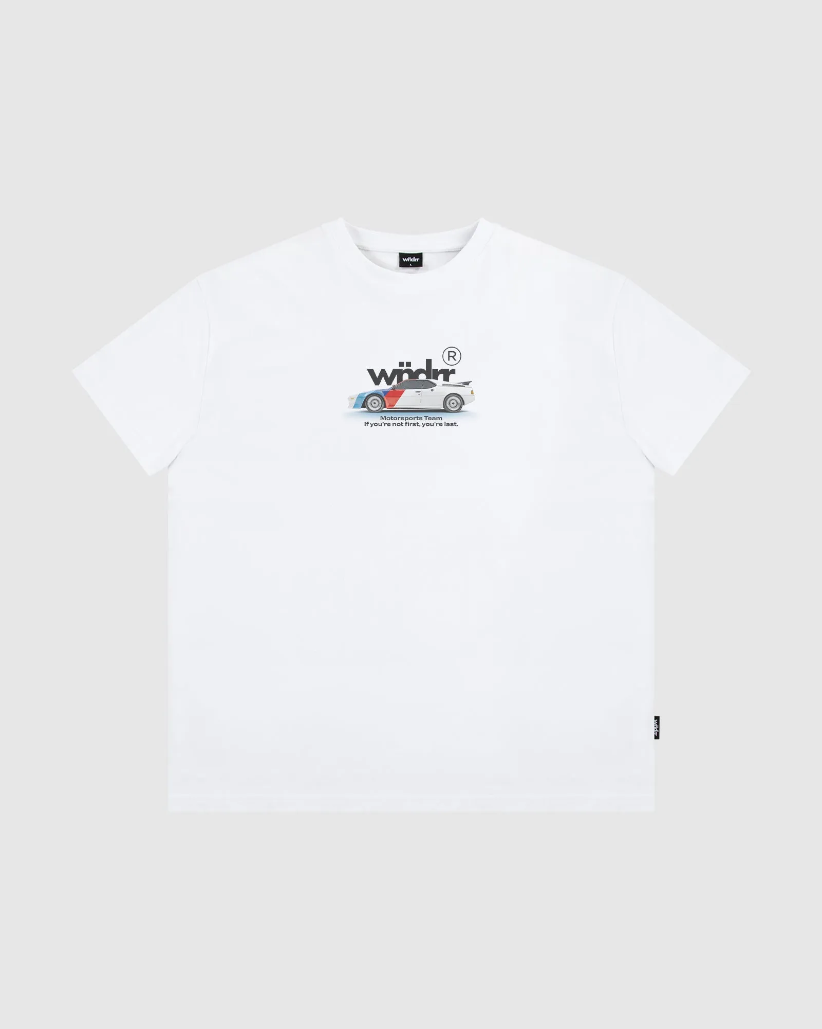 W1 BOX FIT TEE - WHITE sold by WNDRR