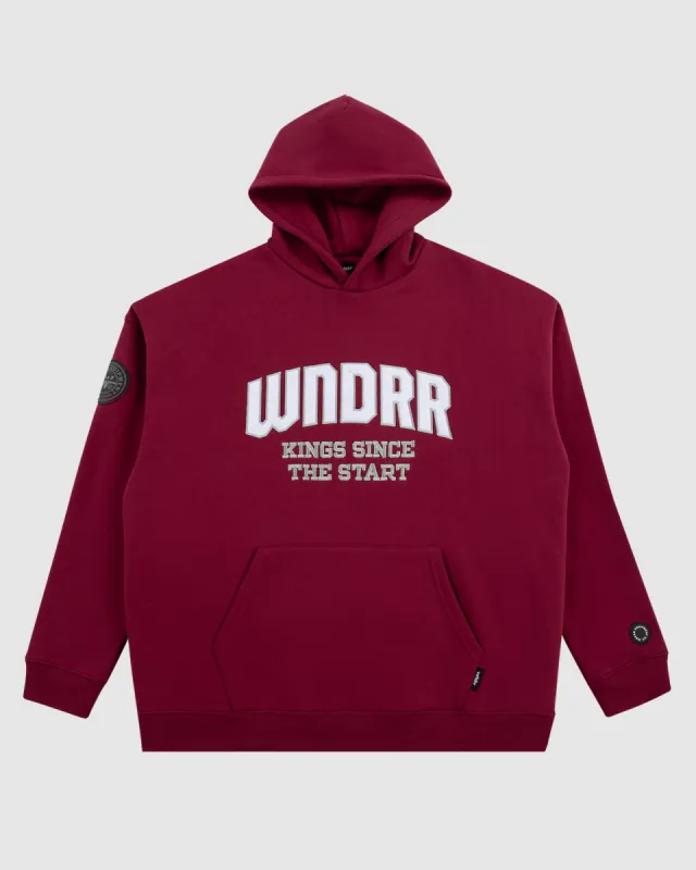 UNRIVALLED HOOD SWEAT - BLOOD RED sold by WNDRR