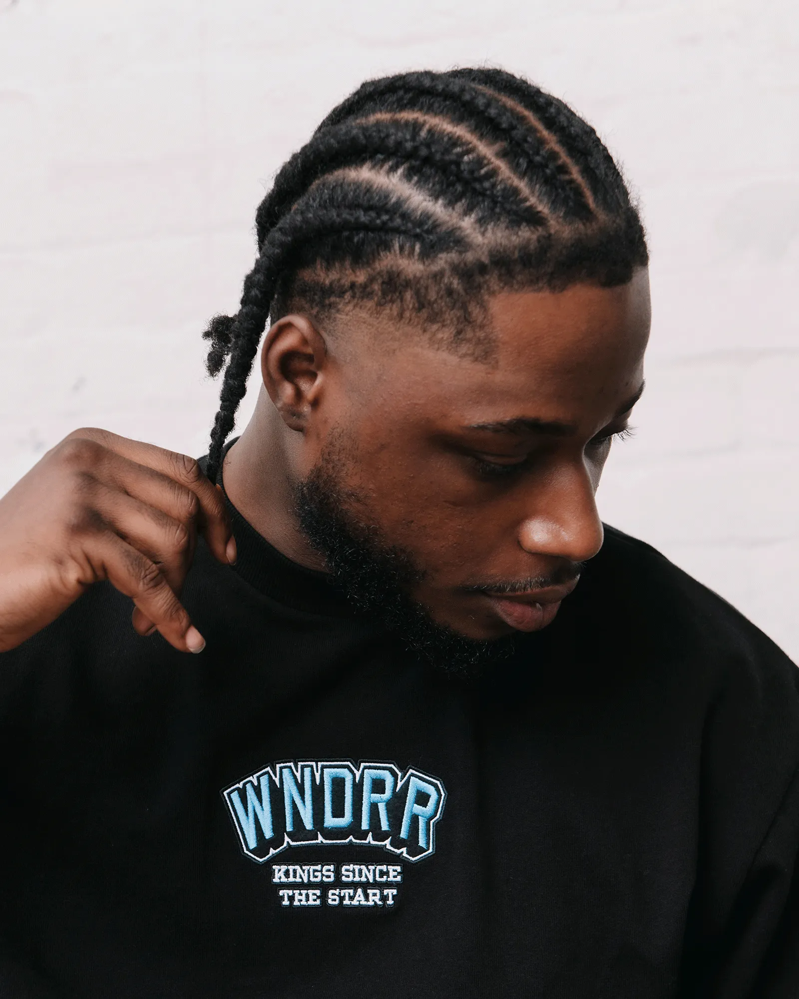 ALL ROUNDER HEAVY WEIGHT TEE - BLACK sold by WNDRR product image thumbnail 2