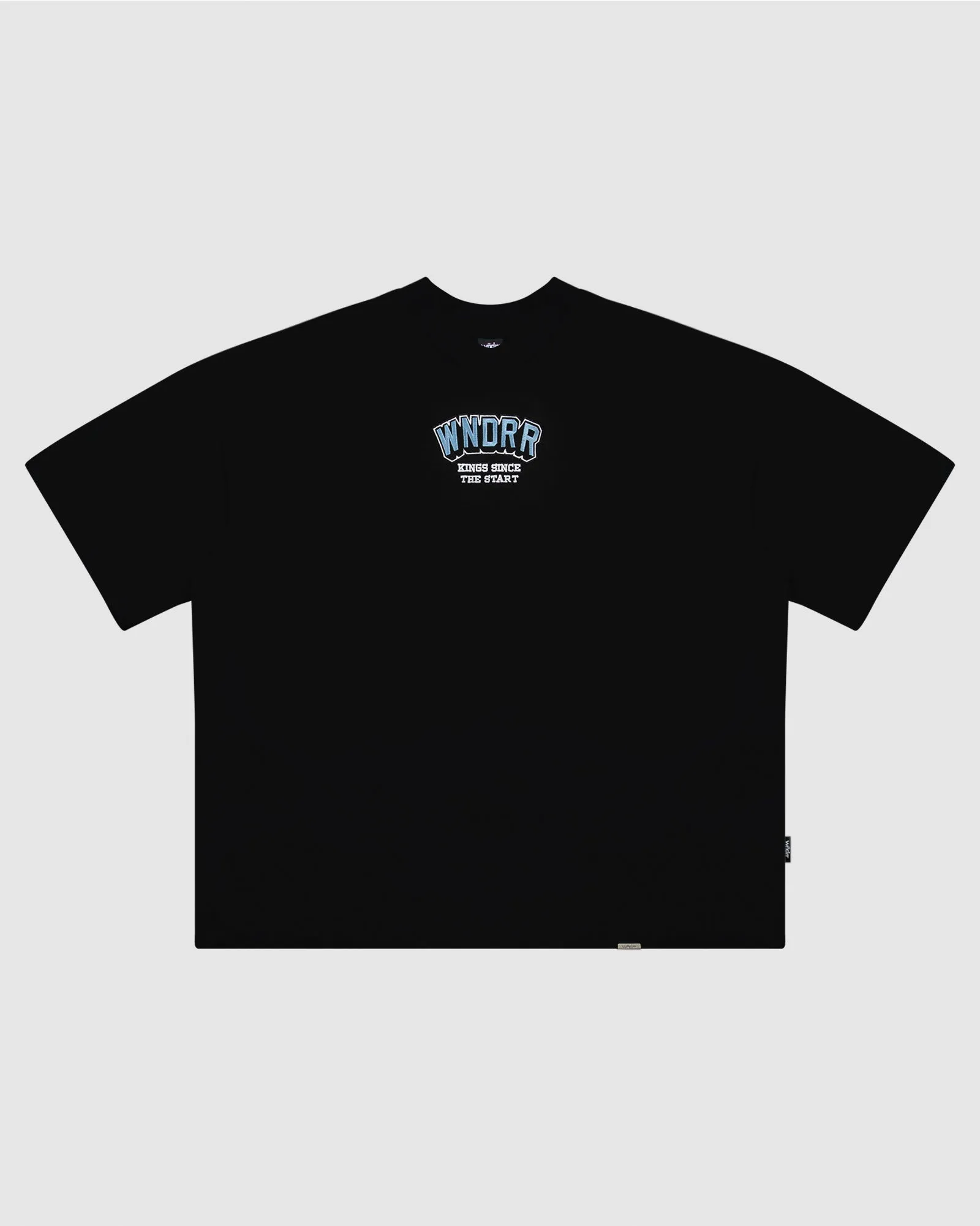 ALL ROUNDER HEAVY WEIGHT TEE - BLACK sold by WNDRR product image thumbnail 3