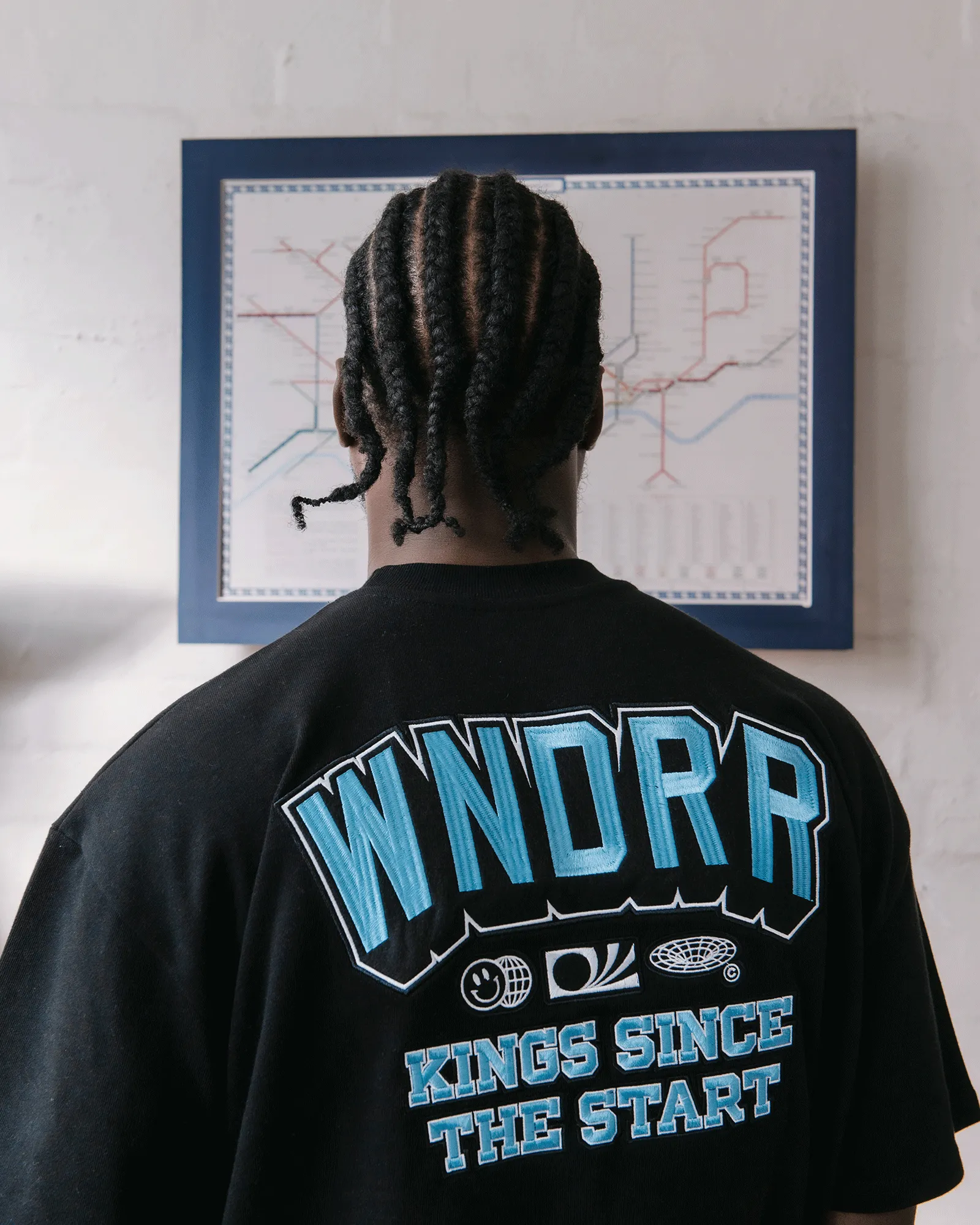 ALL ROUNDER HEAVY WEIGHT TEE - BLACK sold by WNDRR product image thumbnail 4