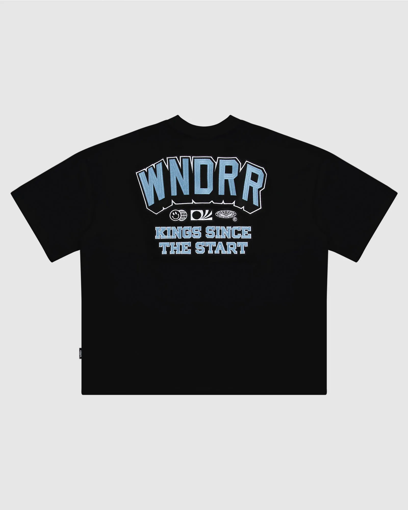 ALL ROUNDER HEAVY WEIGHT TEE - BLACK sold by WNDRR