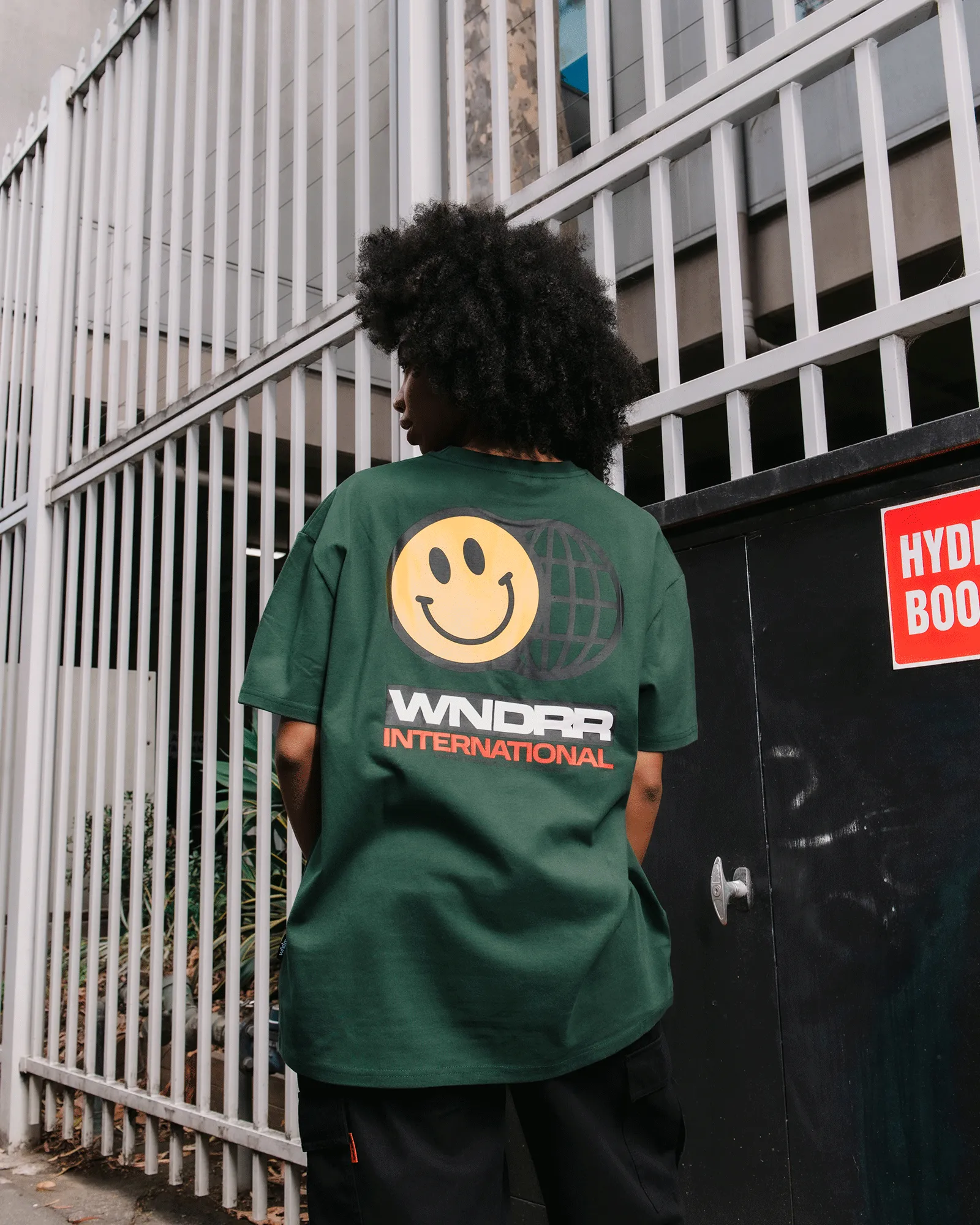 CHEESE BOX FIT TEE - FOREST GREEN sold by WNDRR product image thumbnail 2