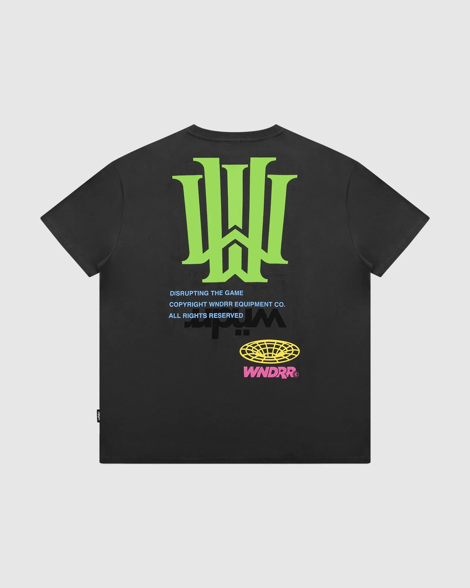 OBSCURE BOX FIT TEE - FADED BLACK sold by WNDRR