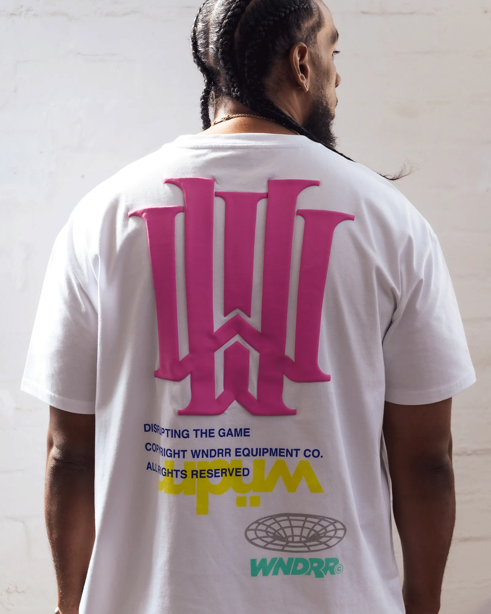 OBSCURE BOX FIT TEE - WHITE sold by WNDRR product image thumbnail 4