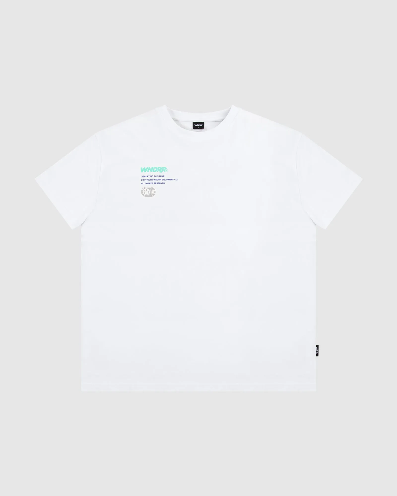 OBSCURE BOX FIT TEE - WHITE sold by WNDRR product image thumbnail 3