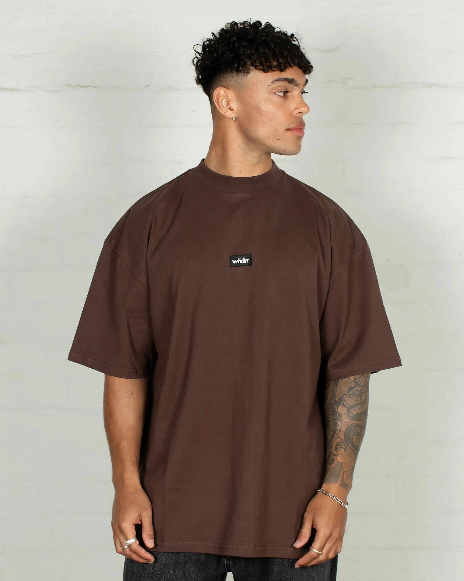 SOHO CLUB TEE - BROWN sold by WNDRR product image thumbnail 2