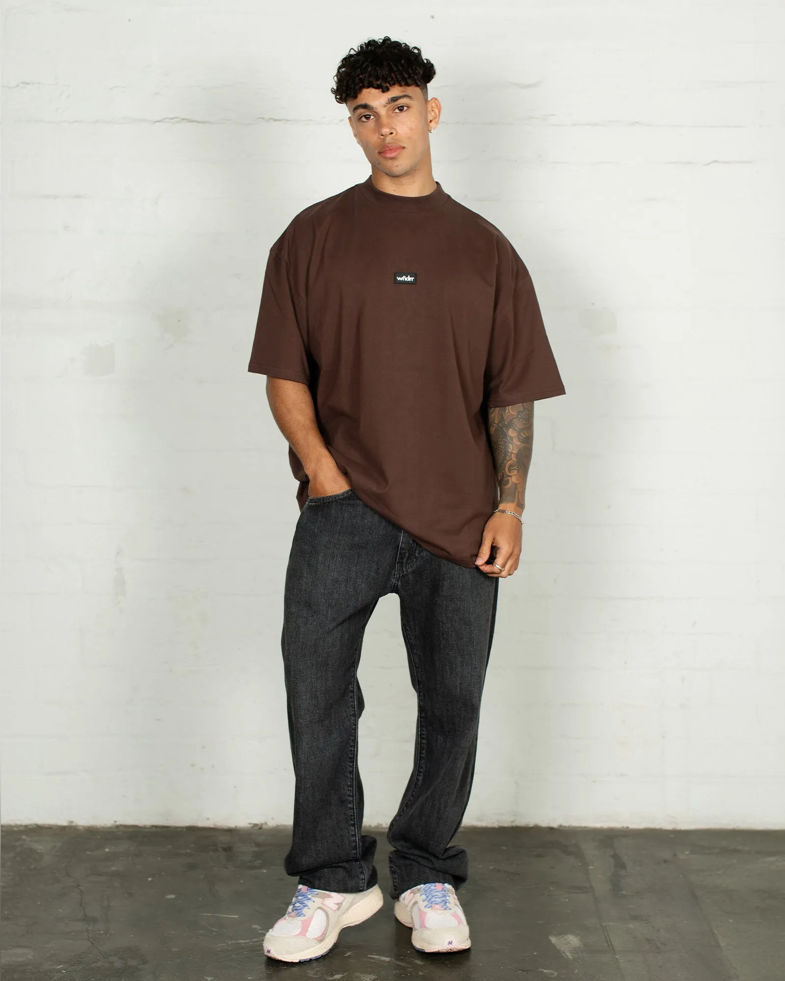 SOHO CLUB TEE - BROWN sold by WNDRR product image thumbnail 4