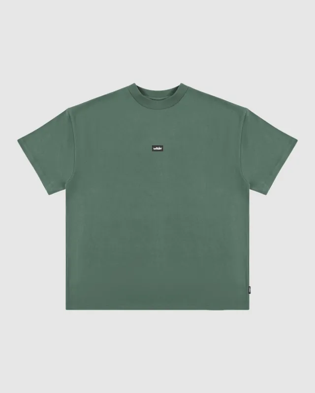 SOHO CLUB TEE - DARK GREEN sold by WNDRR