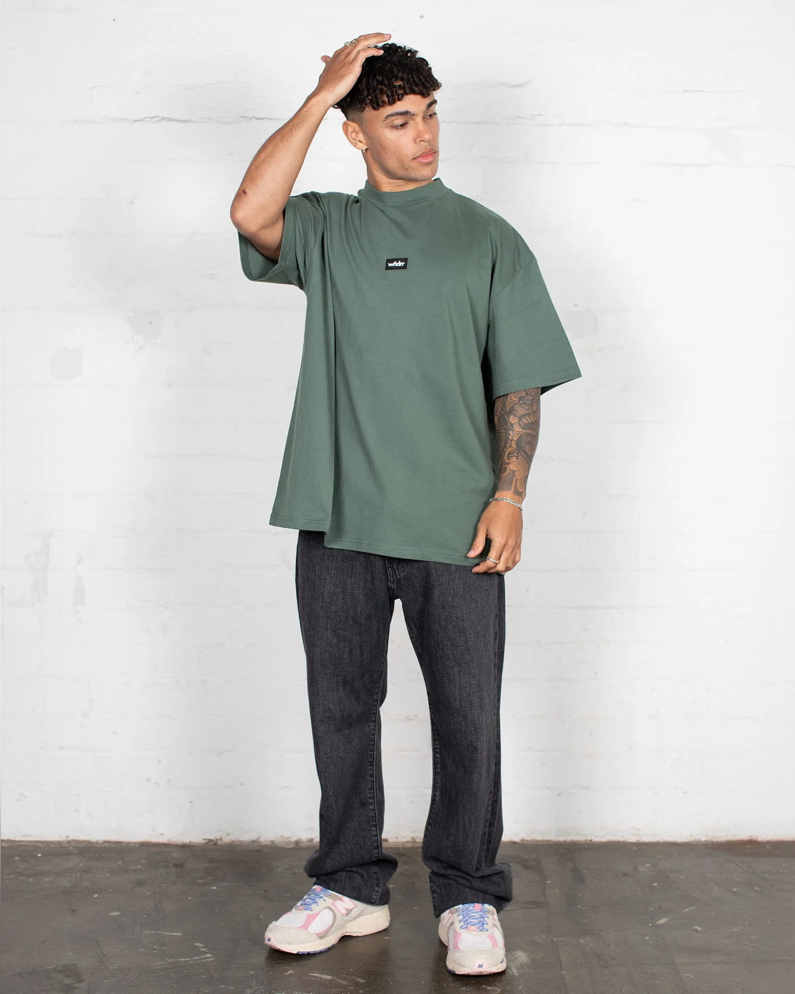 SOHO CLUB TEE - DARK GREEN sold by WNDRR product image thumbnail 4