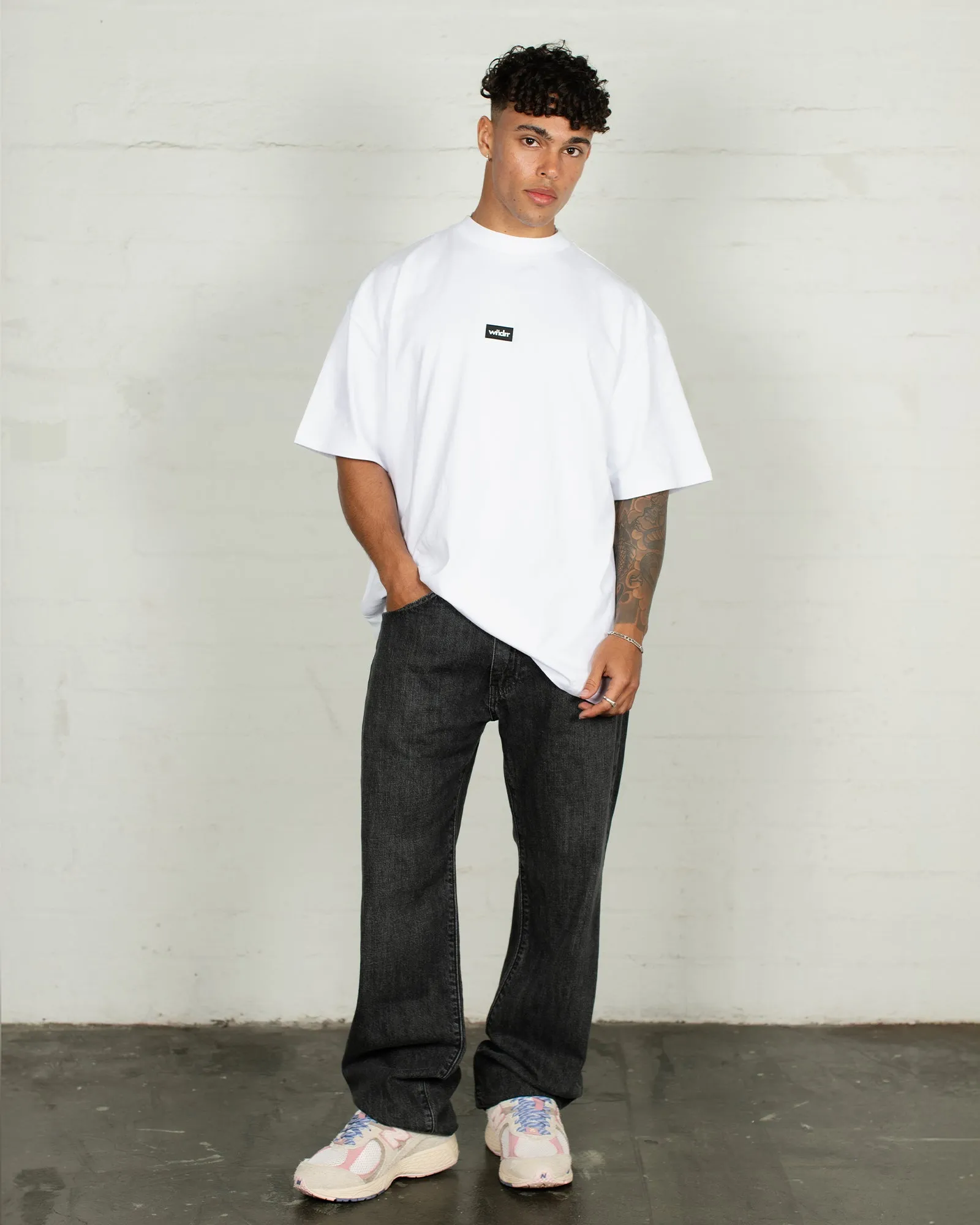 SOHO CLUB TEE - WHITE sold by WNDRR product image thumbnail 4