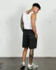 OFFCUT TECH TRACKSHORT - WASHED BLACK sold by WNDRR