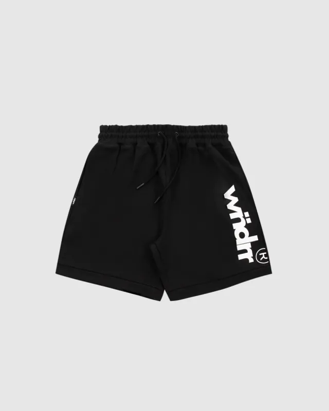 OFFCUT TECH TRACKSHORT - BLACK sold by WNDRR