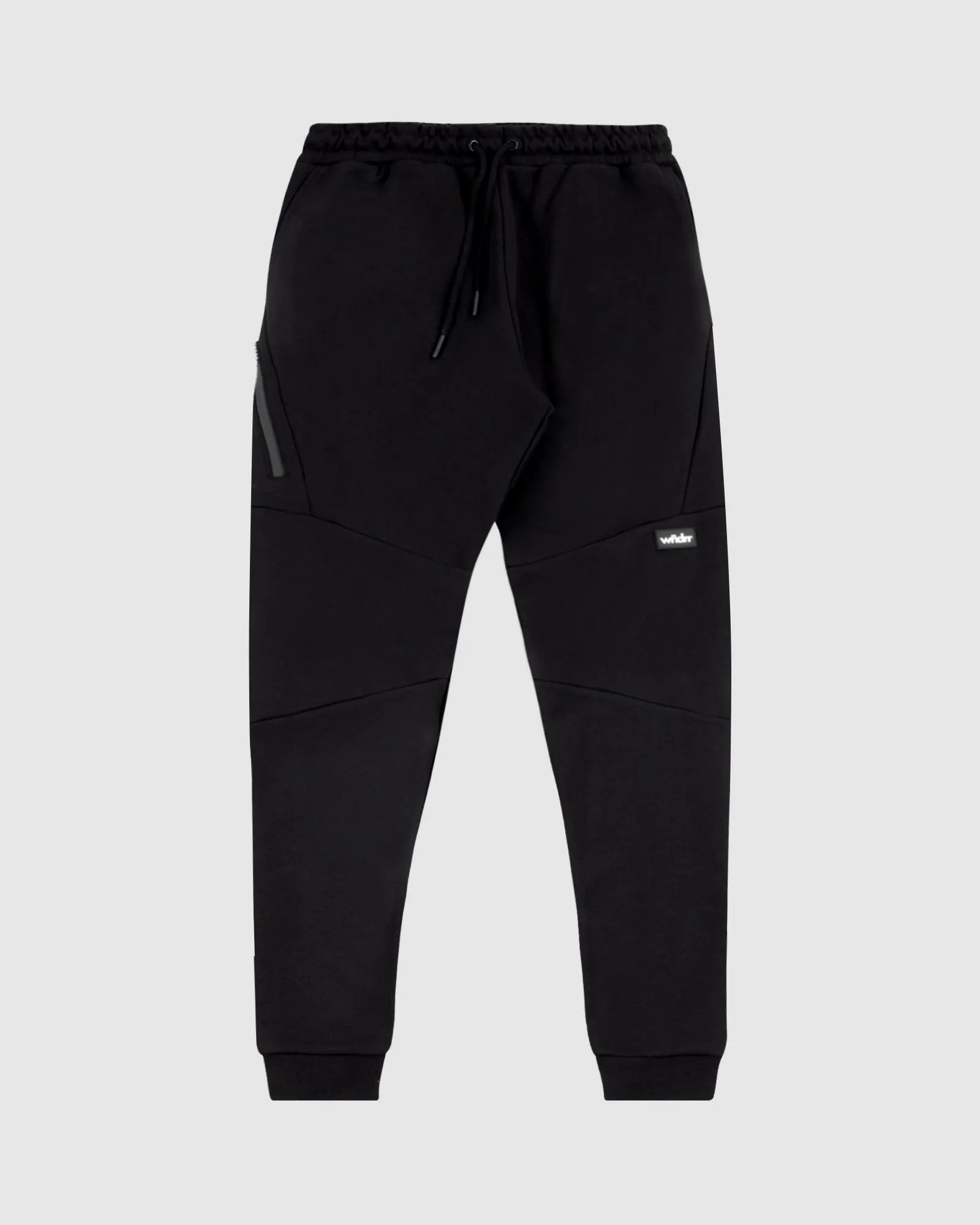 HOXTON V2 TECH TRACKPANT - BLACK sold by WNDRR