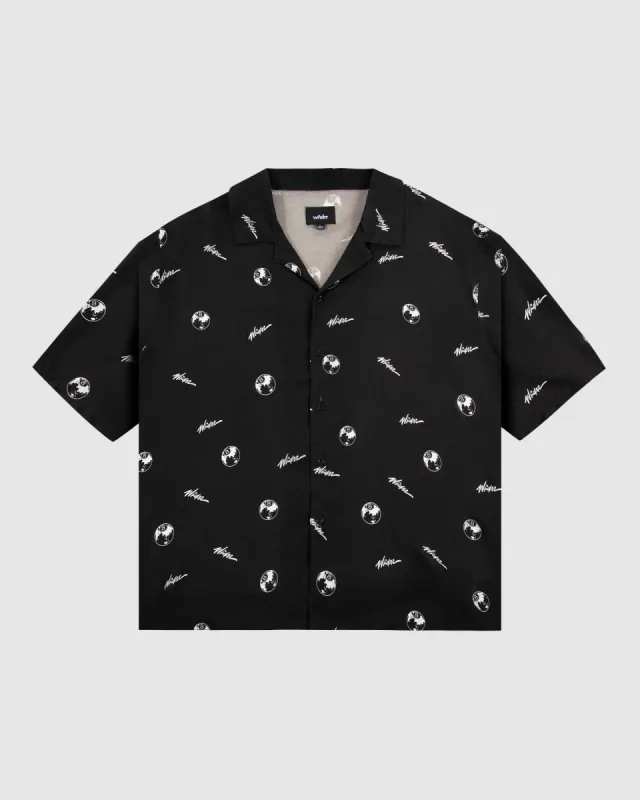 8 BALL S/S SHIRT - BLACK sold by WNDRR