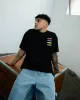SOURCE BOX FIT TEE - BLACK sold by WNDRR