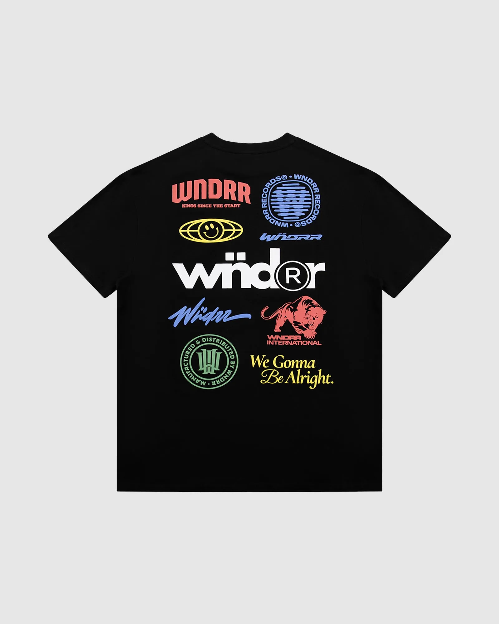 SOURCE BOX FIT TEE - BLACK sold by WNDRR