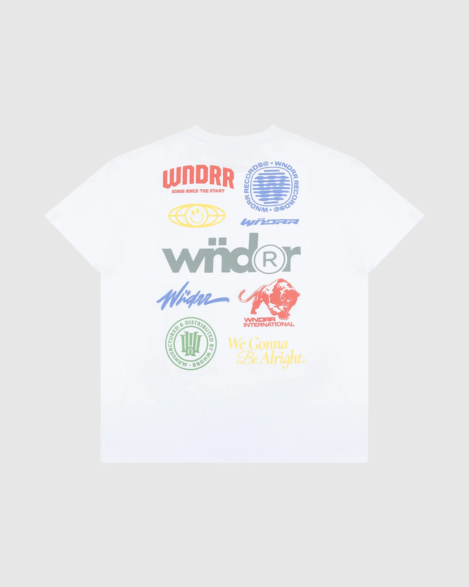 SOURCE BOX FIT TEE - WHITE sold by WNDRR