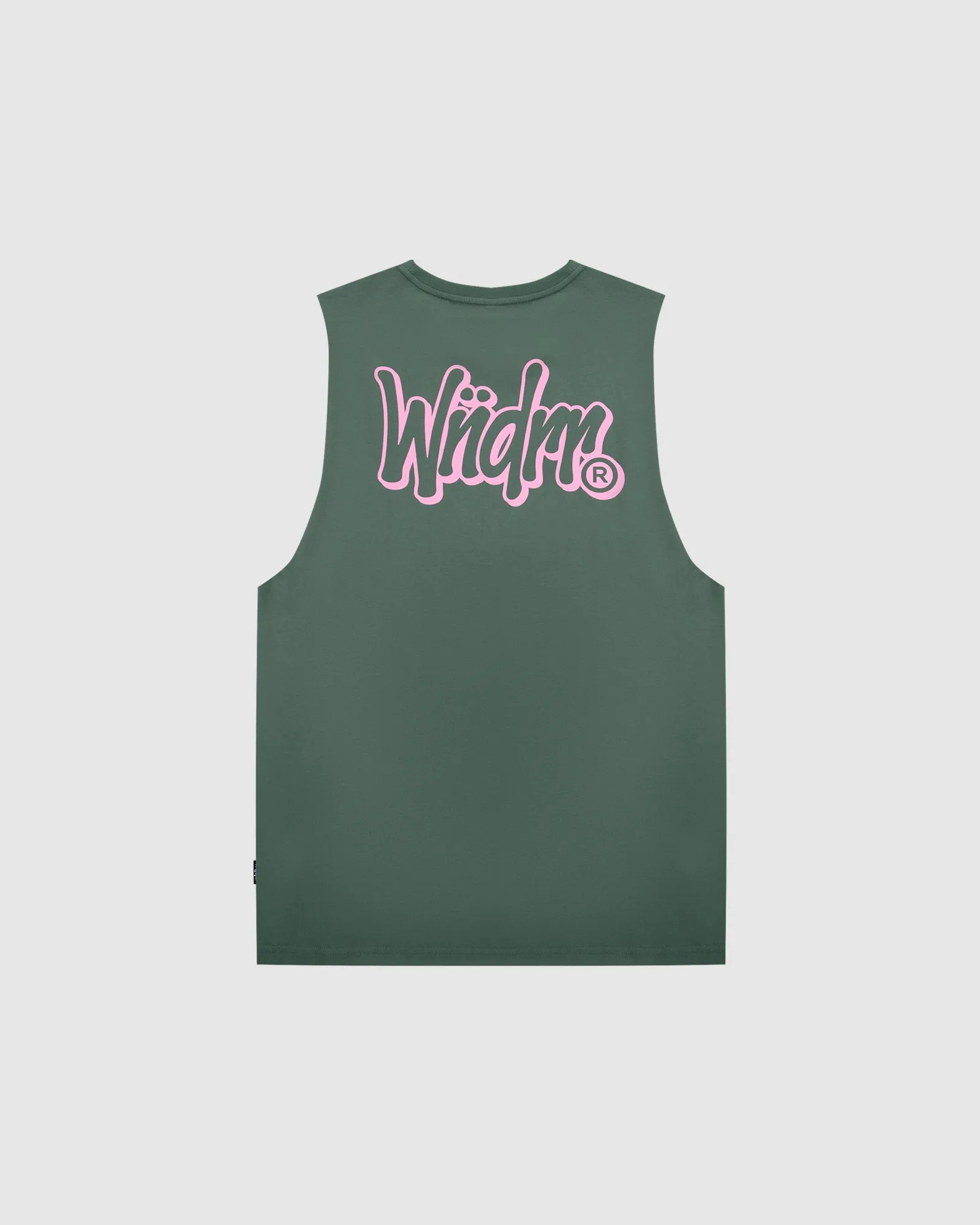 STARTER MUSCLE TOP - DARK GREEN sold by WNDRR