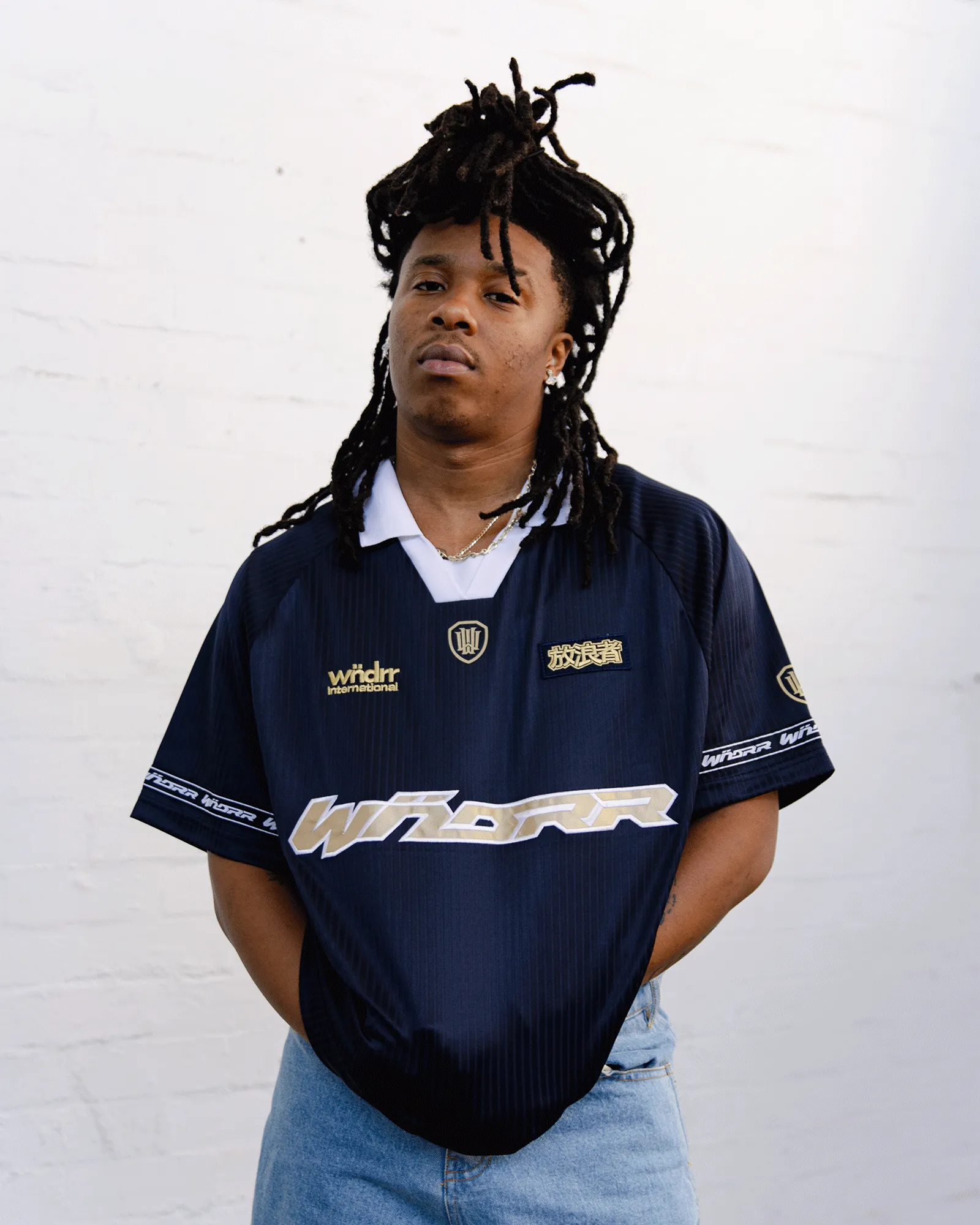 ROTHMAN FOOTBALL JERSEY - NAVY sold by WNDRR product image thumbnail 2