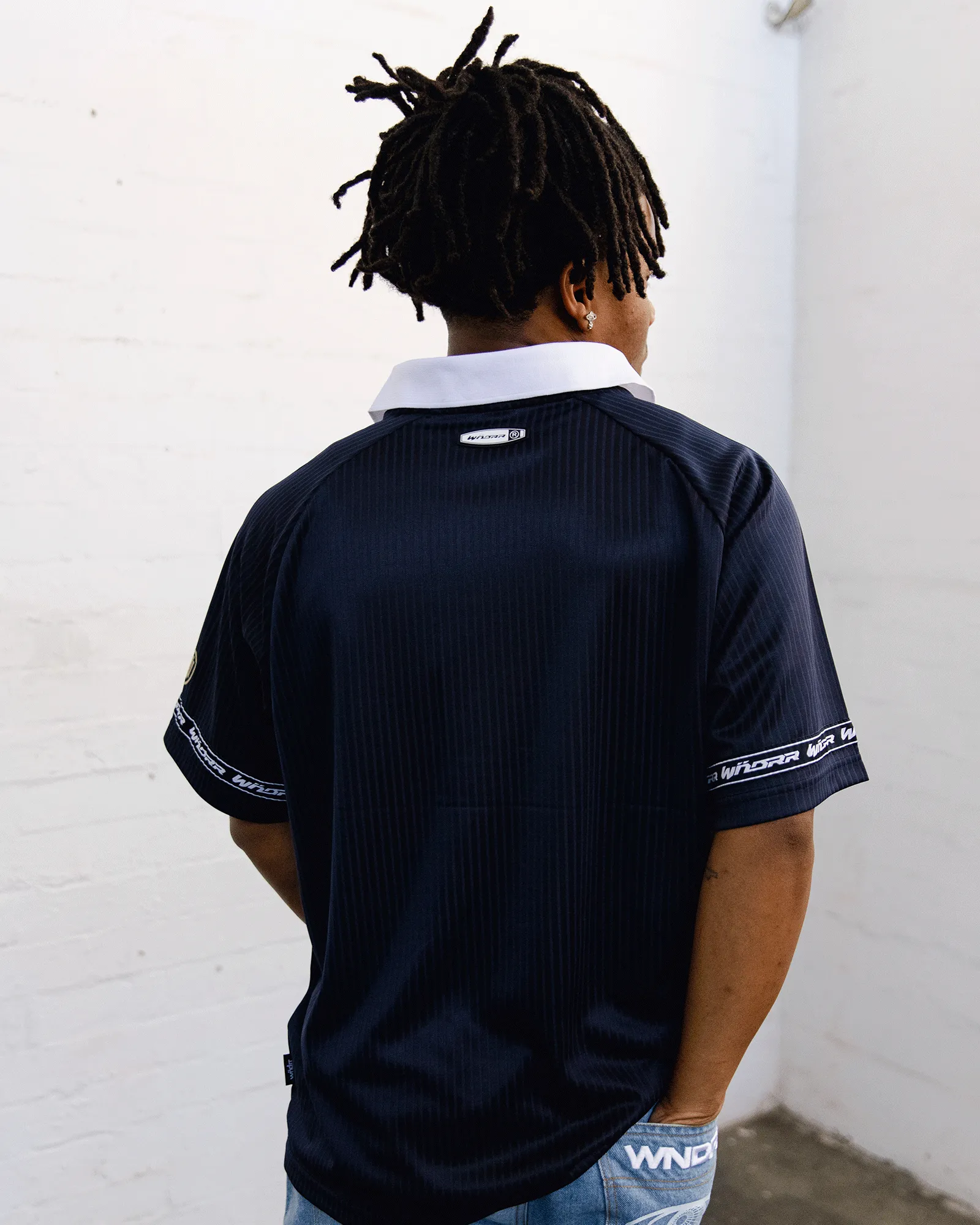 ROTHMAN FOOTBALL JERSEY - NAVY sold by WNDRR product image thumbnail 4
